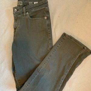 Lucky Brand Green Skinny Jeans